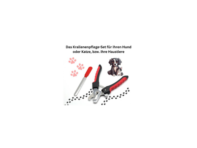 Krallenscherenset. Profi Krallenschere für Hunde & Katzen